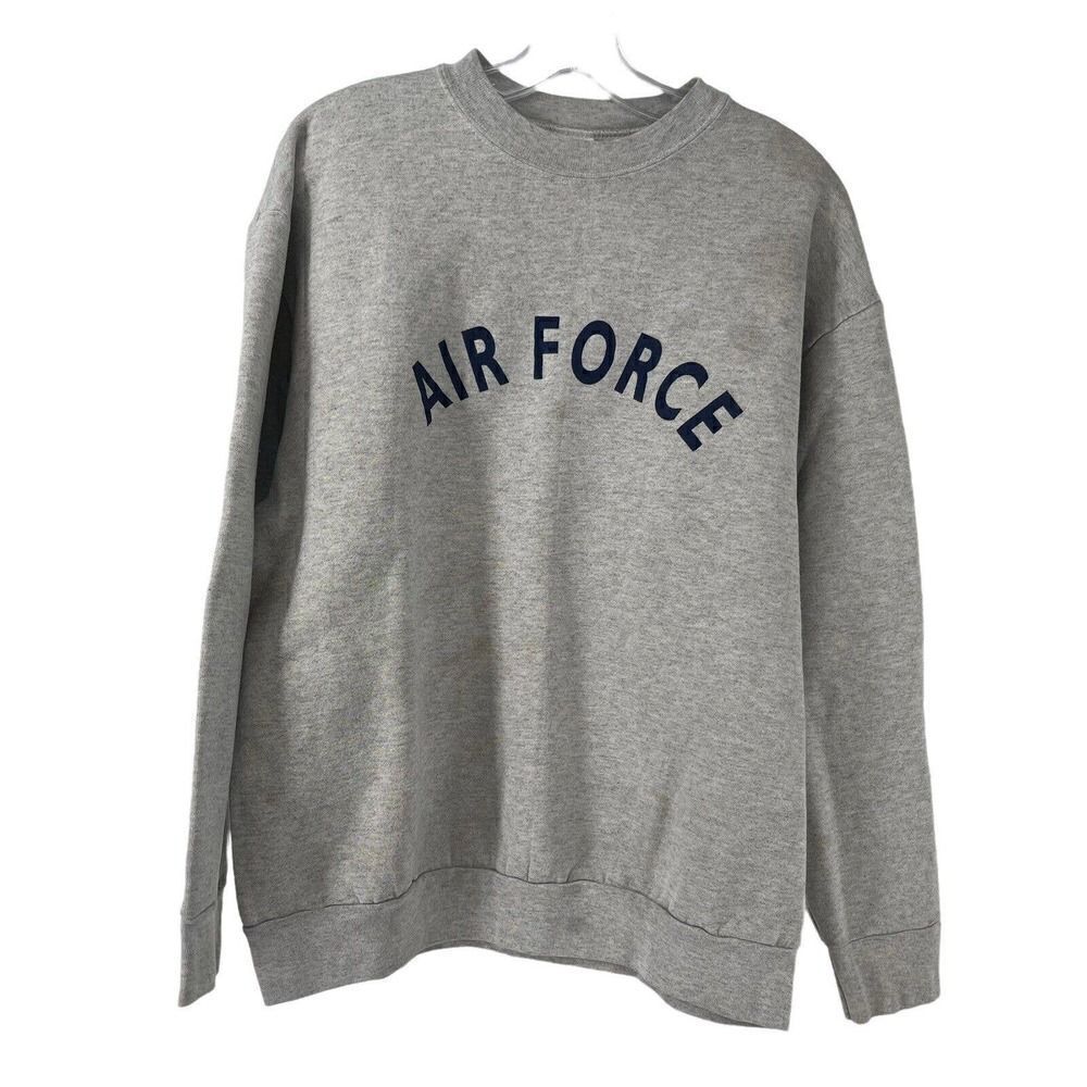 Air Force Sweatshirt Vintage Campbellsville Apparel Company Kentucky Gray Size M